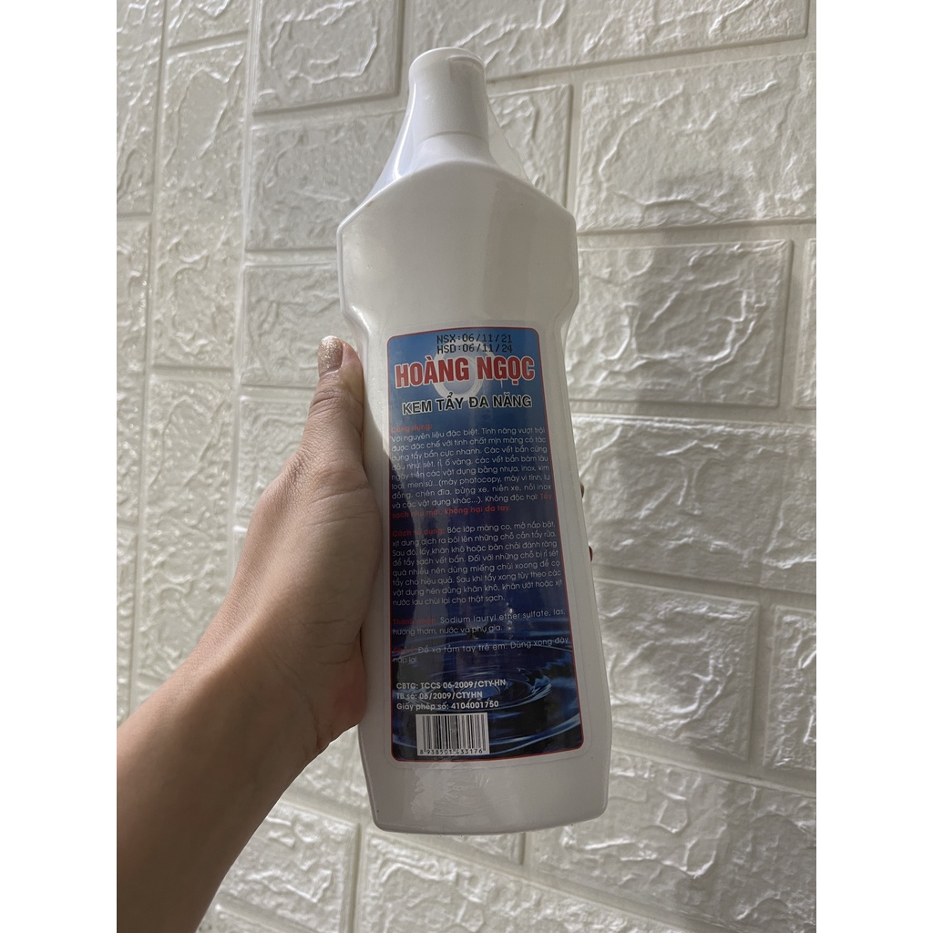 Combo 2 kem tẩy đa năng Start 700ml mẫu cũ, chuyển sang mẫu mới kem tẩy đa năng Hoàng Ngọc 700ml