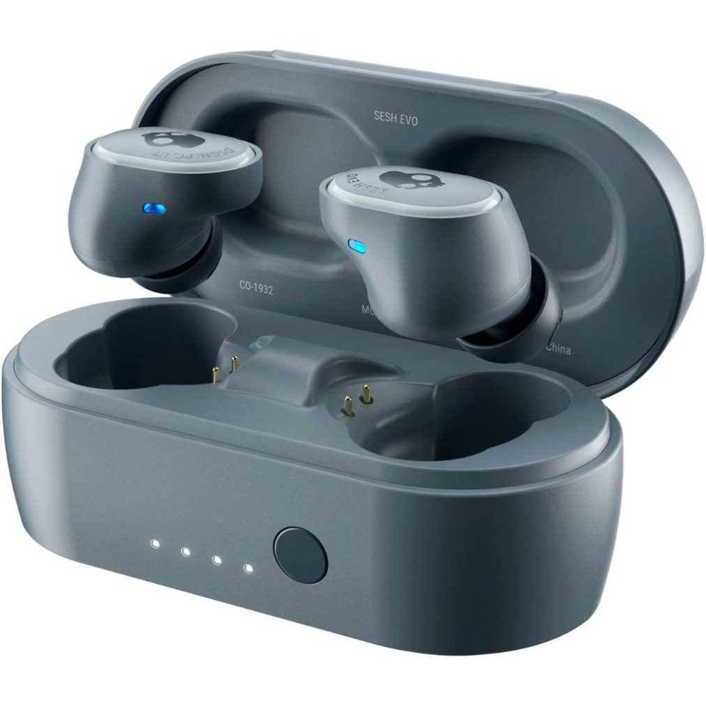 Tai nghe SKULLCANDY SESH EVO TRUEWIRELESS chính hãng, thiết kế đẹp mắt, 3 chế độ âm thanh, hỗ trợ sạc nhanh, pin 5 tiếng