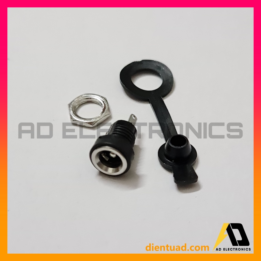 Jack Sạc nguồn DC - 022B kích thước 5.5 x 2.1 mm