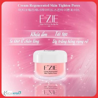 E’ZIE Cream Regenerated Skin Tighten Pores (Kem Dưỡng Trắng – Giữ Ẩm – Tái Tạo – Se Khít Lỗ Chân Lông) 50g