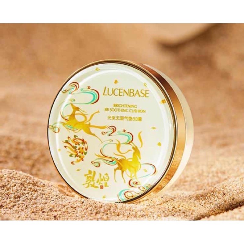 Cushion Lucenbase bản mới đặc biệt che khuyết điểm, sáng mịn (Tặng lõi thay)