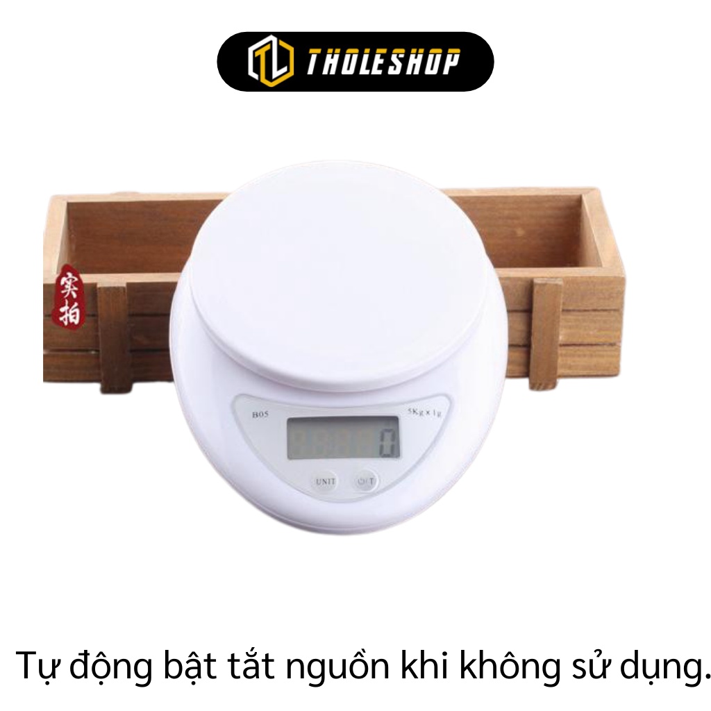Cân Nhà Bếp - Cân Tiểu Ly Điện Tử Siêu Chính Xác Electronic Kitchen B05 5kg Dụng Cụ Đo Lường 3552