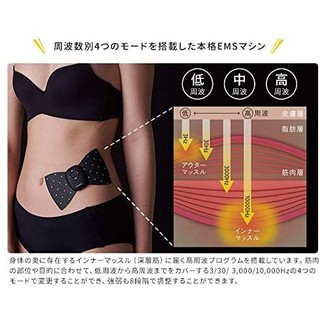 Máy rung tan mỡ EMS Shape Up Ribbon
