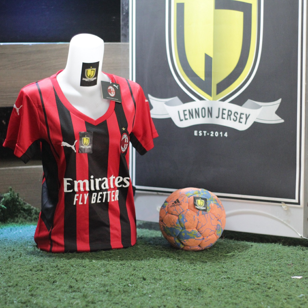 Áo Thun Bóng Đá Đội Tuyển Ac Milan Grade Ori 2021 2022