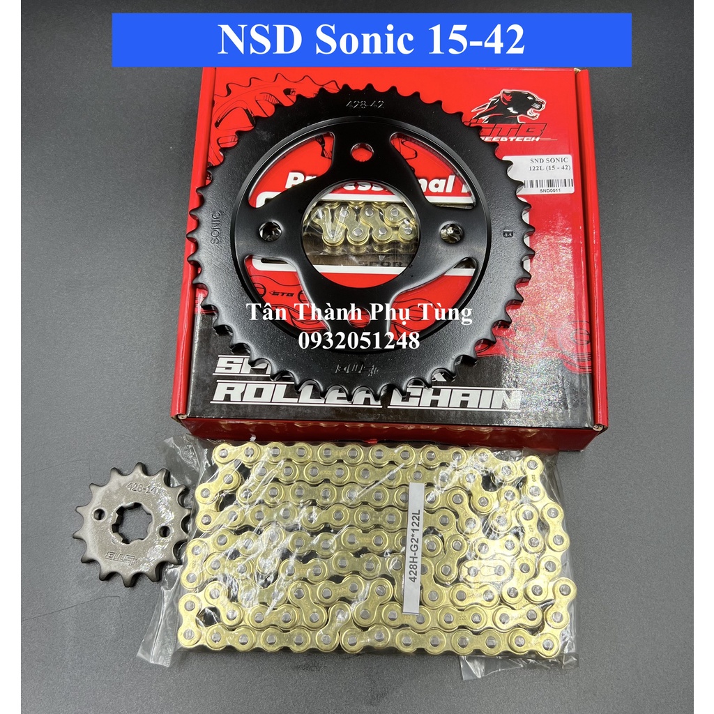 Nhông sên đĩa STB chính hãng: Exciter, Winner, Raider Fi, Satria, Sonic