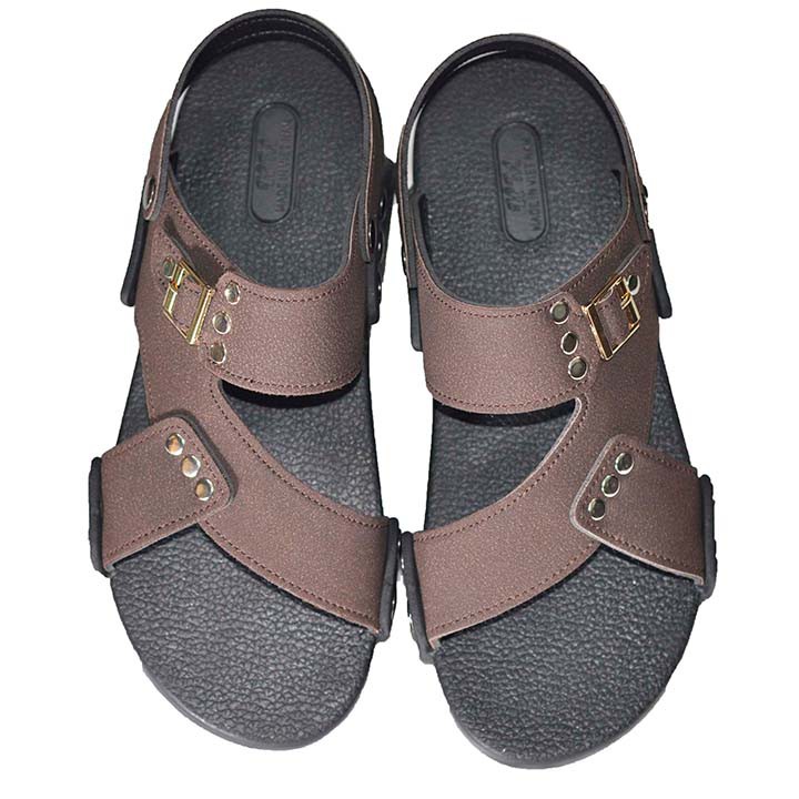 Giày sandal nam da PU êm chân HM SPUX3A