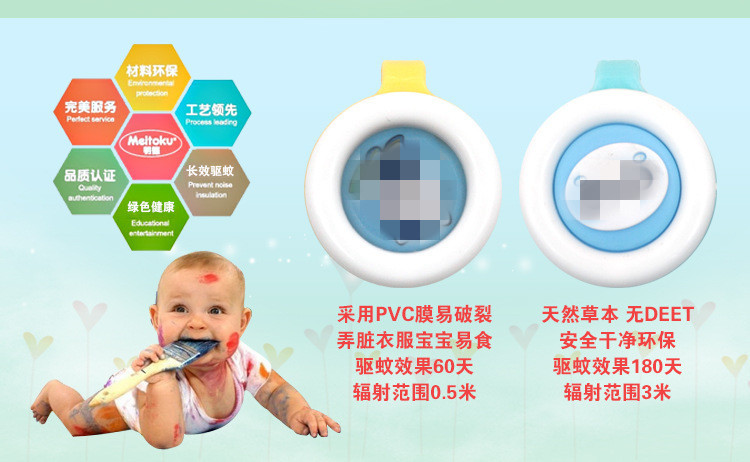 Set 2 Vòng Đeo Tay Chống Muỗi Cho Bé