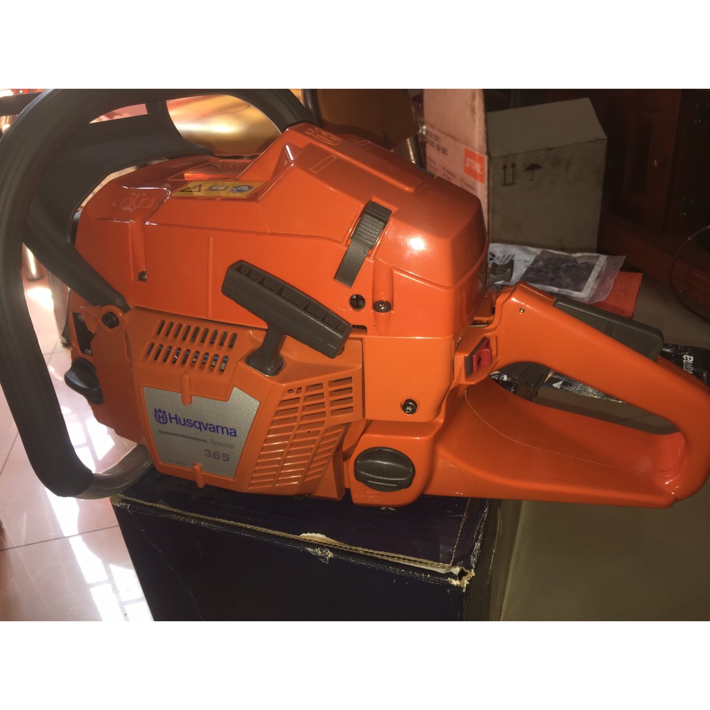 Máy cưa xích huspvarna 365 - Cam kết hàng chính hãng - thắng máy cưa xích