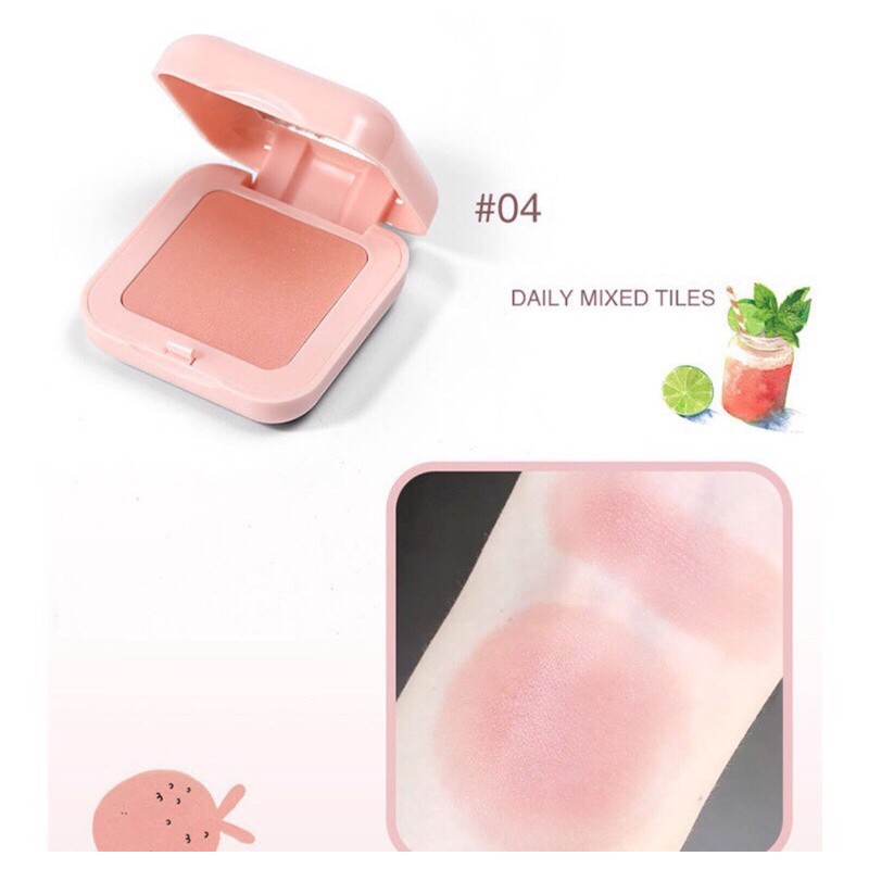 Phấn má đơn sắc COLOR GEOMETRY màu trái cây xinh xắn (hàng nội địa Trung) | BigBuy360 - bigbuy360.vn