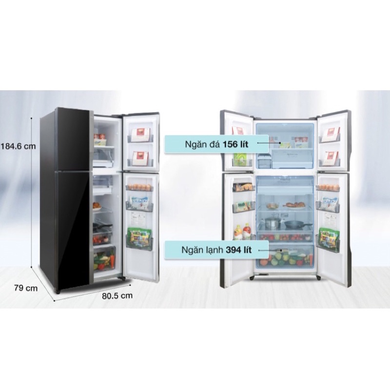 Tủ lạnh Panasonic Inverter 550 lít NR-DZ600GXVN (miễn phí giao lắp tại hà nội)