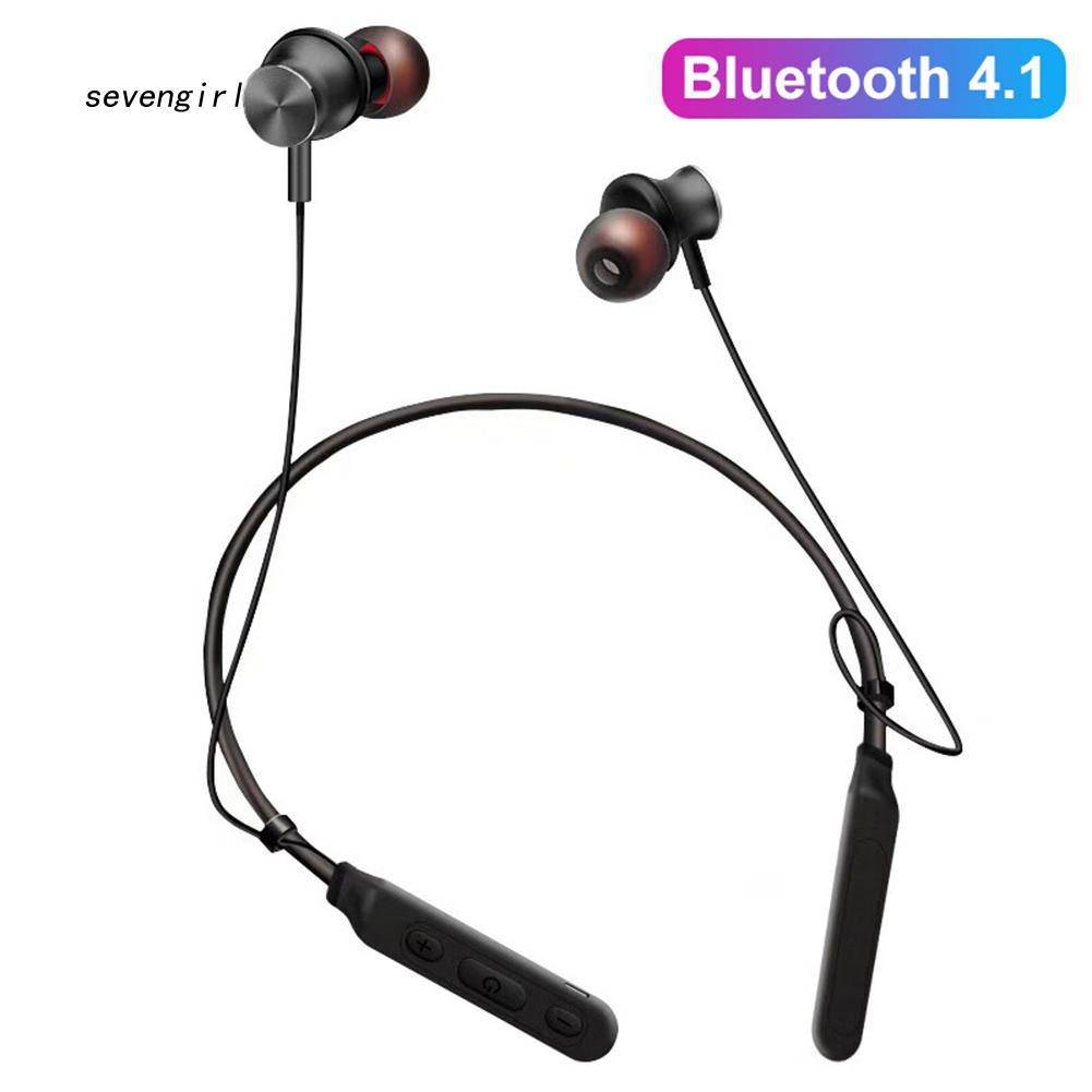 SVGL_M8 Magnetic Wireless Bluetooth 4.1 Neckband Sports Earphone Stereo Headphone