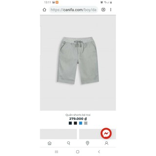 quần kaki canifa kids