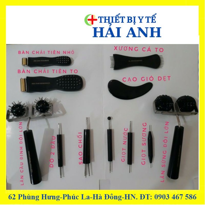 Dụng cụ Diện Chẩn Combo 11 Món Như Hình