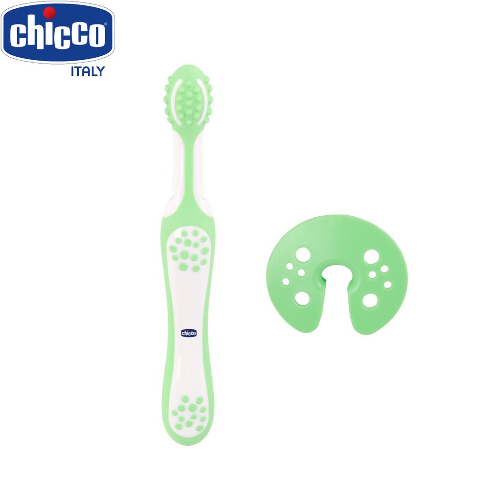 Bộ bàn chải hai bước rùa con Chicco 114427