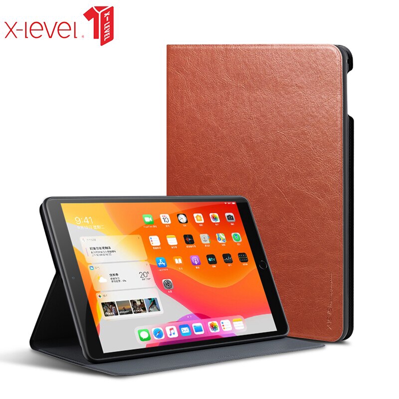 Bao da máy tính bảng X-Level nắp lật bật/tắt thông minh cho iPad Pro 11 Mini 5/4/3/2/1 iPad 10.2 10.5 iPad Air 9.7
