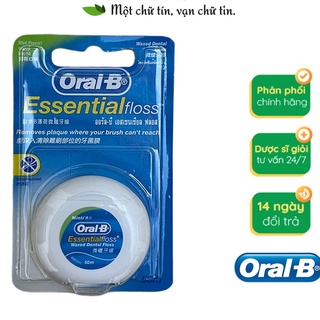 Chỉ tơ nha khoa oral-b essential floss 50m