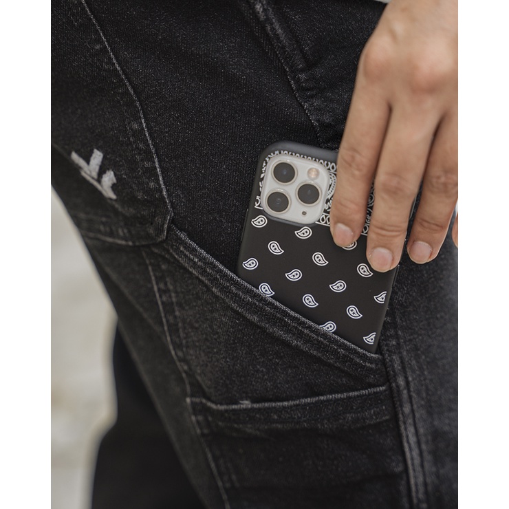 OWL BRAND® DOUBLE KNEE RELAX JEANS - Quần jean dài may đắp Màu Đen - OWL010921 | BigBuy360 - bigbuy360.vn