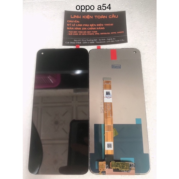 Màn hình OPPO A54 4G / A55 4G zin new Full bộ màu đen bảo hành 3 tháng Tạng kèm keo dán+tua vít+cường lực+que chọc sim