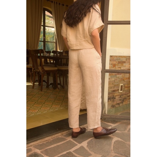 DE PLAGE - QUẦN TIE LINEN