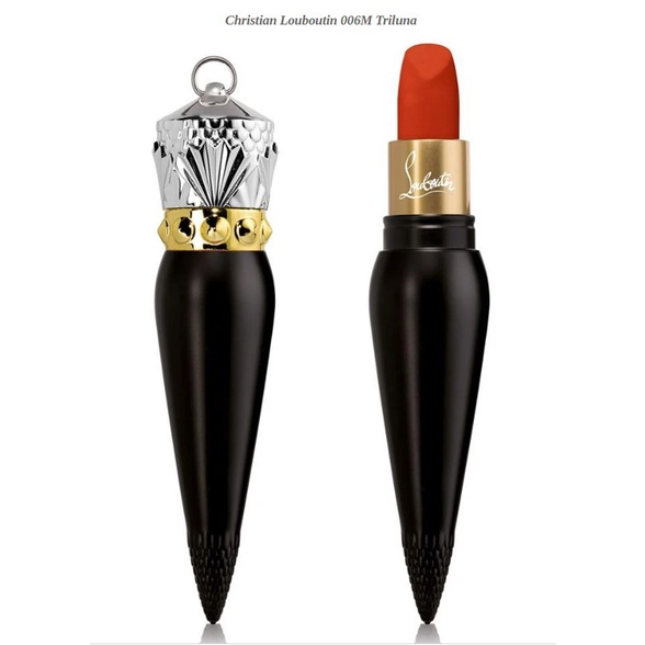 Son lì cao cấp Christian Louboutin Velvet Matte Lip Colour 001M Đỏ, 006M Triluna Cam Đỏ/ 007M Đỏ Cam
