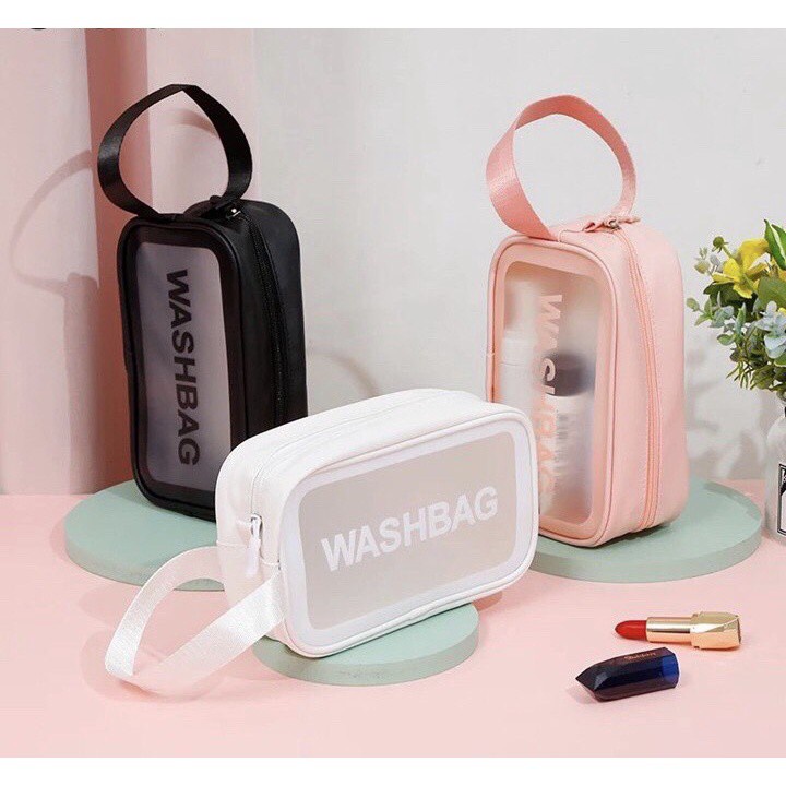 Túi Đựng Mỹ Phẩm Đồ Trang Điểm Du Lịch Chống Thấm Nước Washbag 88249 mienphivanchuyen199k