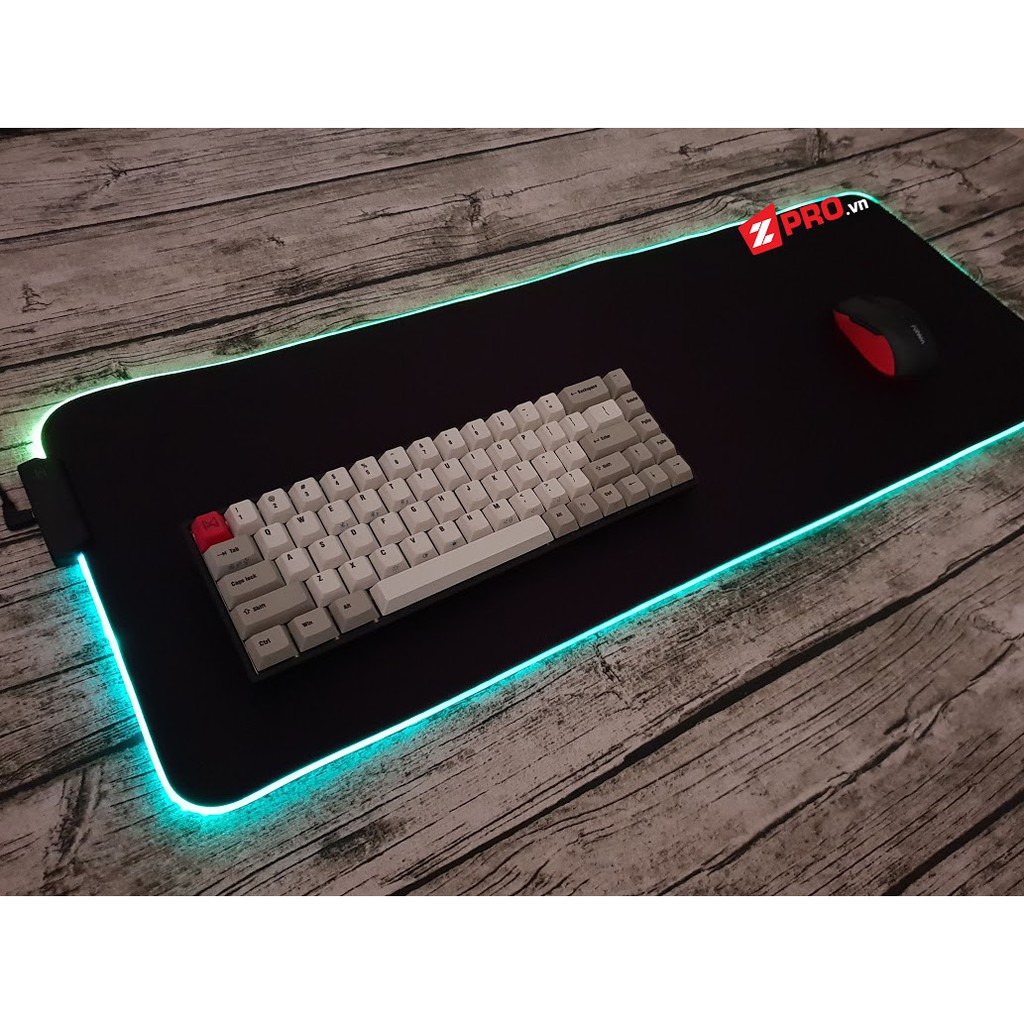 Lót chuột RGB vải mềm 80x30cm