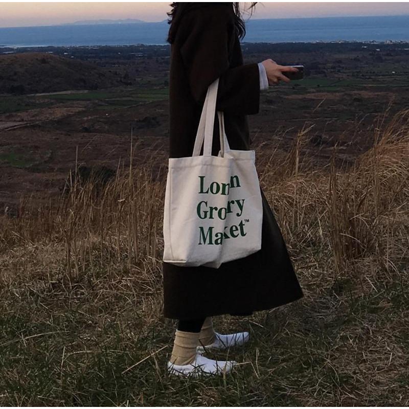 Túi xách canvas đeo vai kiểu dáng đơn giản trẻ trung