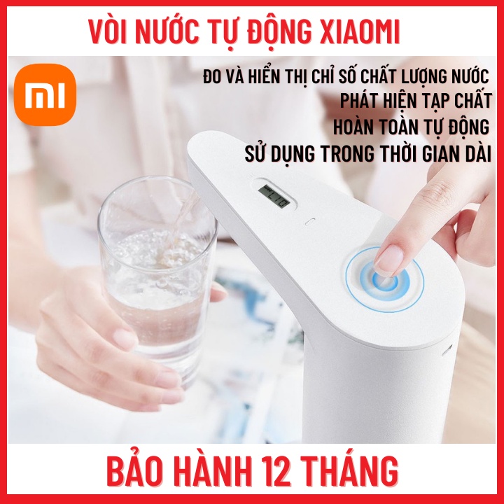 Vòi Nước Thông Minh Xiaomi HD-ZDCSJ01 Tích Hợp TDS,Vòi Nước Phát Hiện Hợp Chất-Bảo Hành 12 Tháng