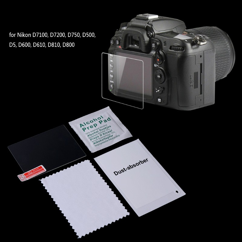 Kính Cường Lực Bảo Vệ Màn Hình Lcd Cho Máy Ảnh Nikon D7100 D750