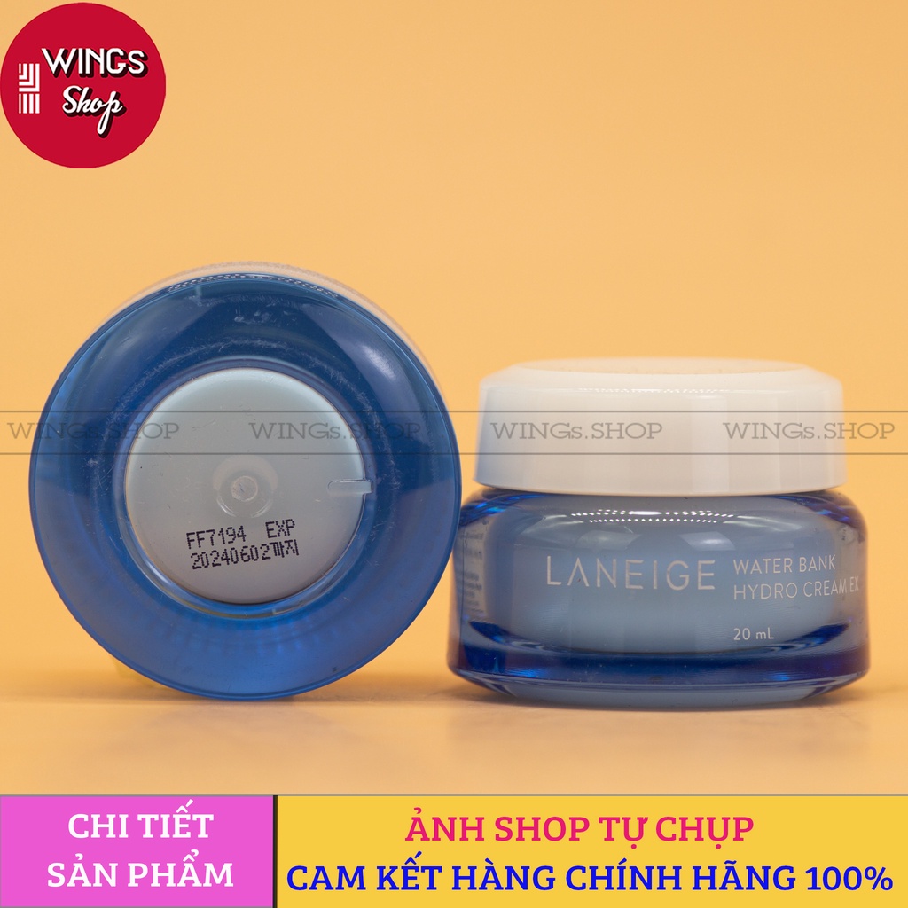 Kem Dưỡng Ẩm Laneige Water Bank EX 20ml