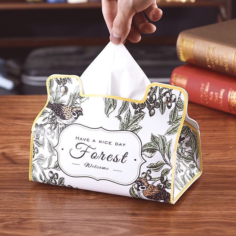 Hộp Đựng Khăn Giấy Cao Cấp Phong Cách Bắc Âu Sang Trọng