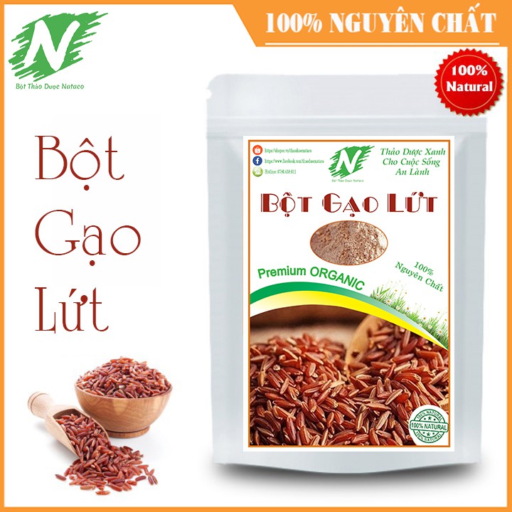 Bột Gạo Lứt Nguyên Chất 100g