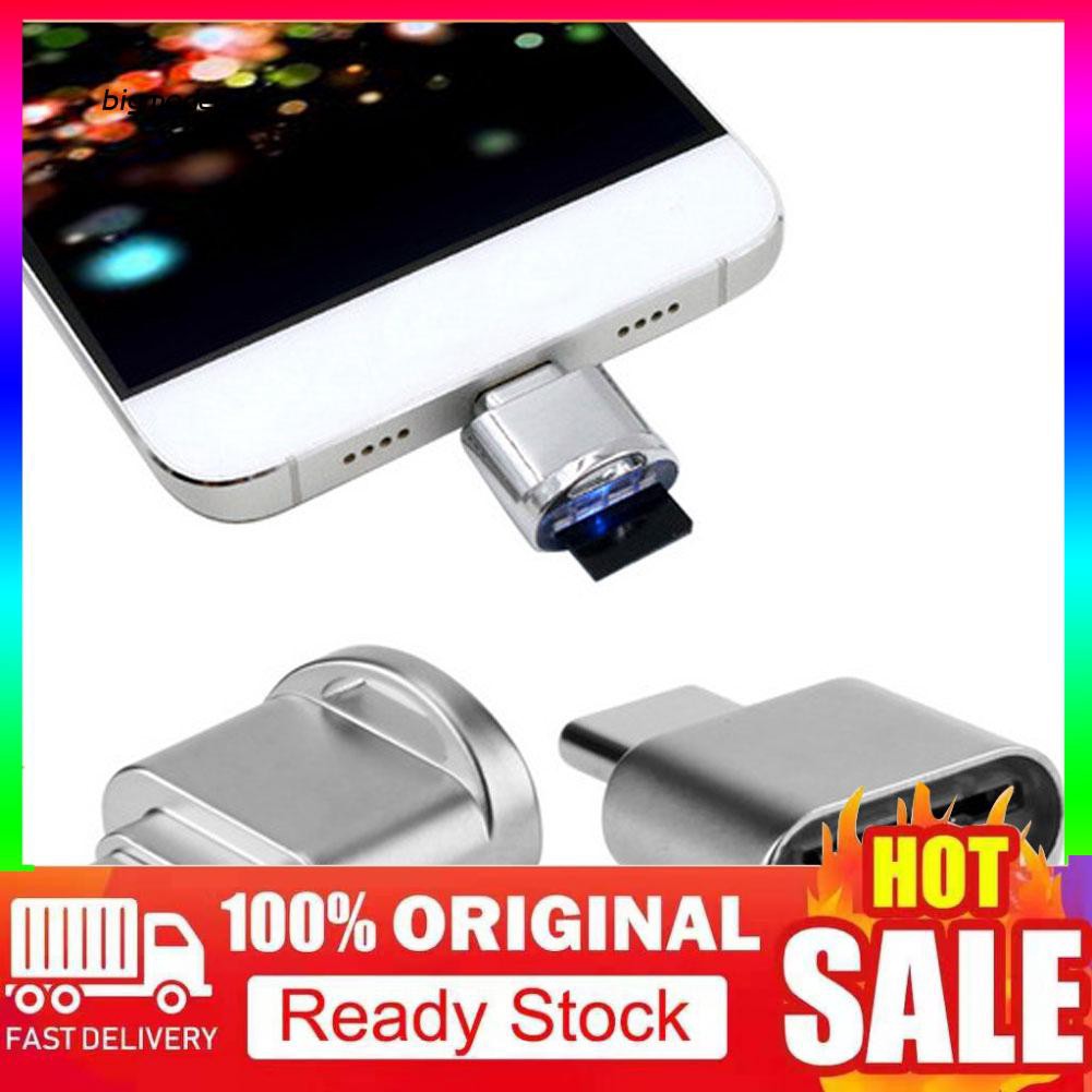 BIG-High Speed Portable Mini USB 3.1 Type-C Micro SD SDHC TF Memory Card Reader | BigBuy360 - bigbuy360.vn