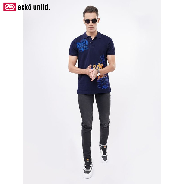 Ecko Unltd áo thun nam có cổ tay ngắn OS22-03172
