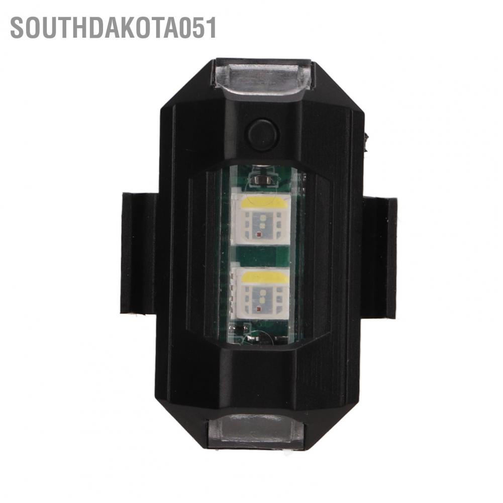 Hàng Sẵn 4 pcs Đèn  LED cảnh báo nhấp nháy 3 màu cho Xe máy ATV đạp【Southdakota051】