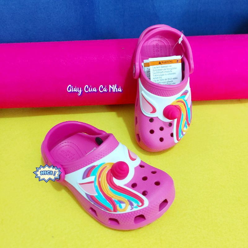 Dép sục Unicorn 3D