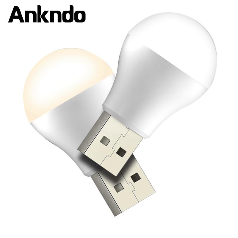 Đèn led USB Ankndo 2 kiểu ánh sáng tùy chọn bảo vệ mắt tiện dụng