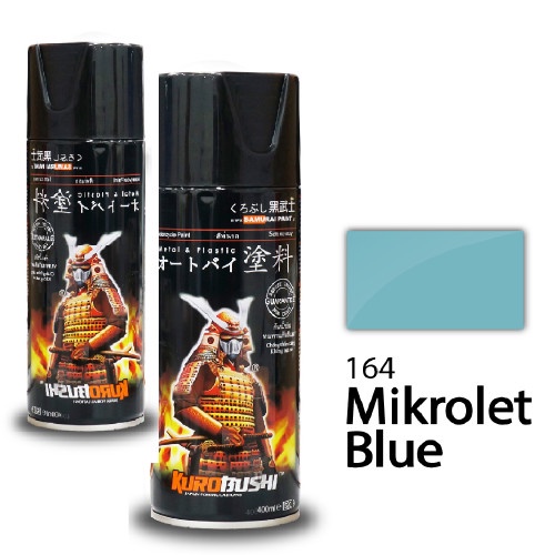 Sơn xịt Samurai Kurobushi - MÀU XANH MIKROLET 164 (400ml)