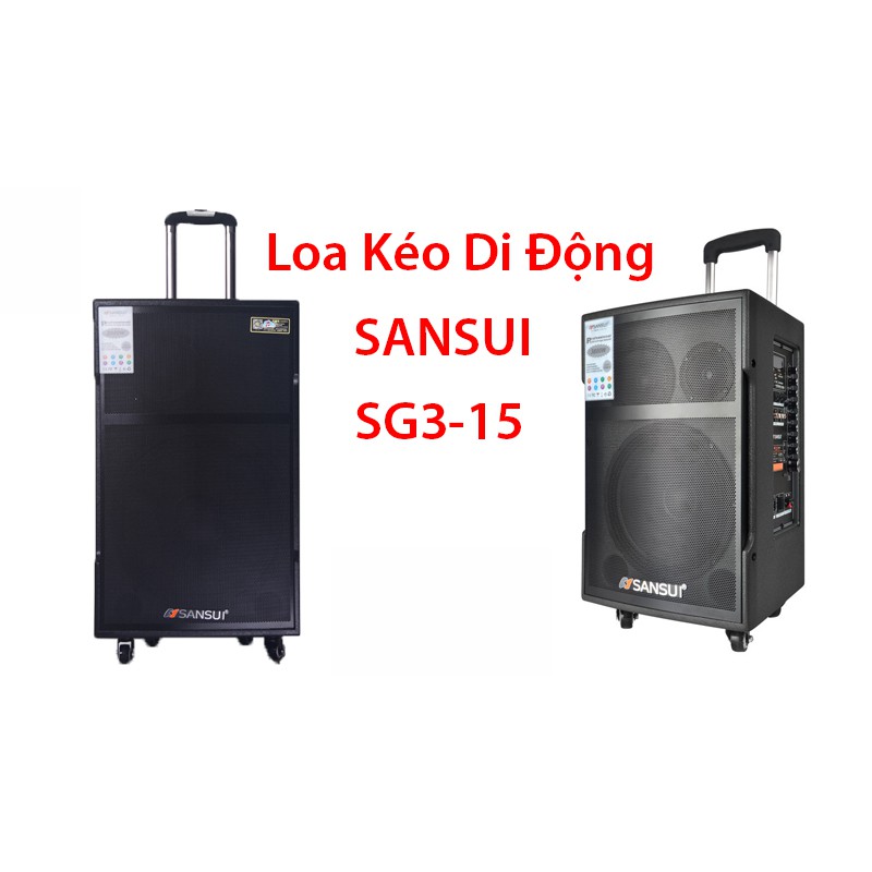 Loa Kéo Di Động Sansui SG3-15