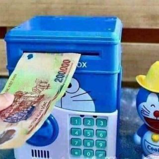 Két sắt mini Doraemon/kitty