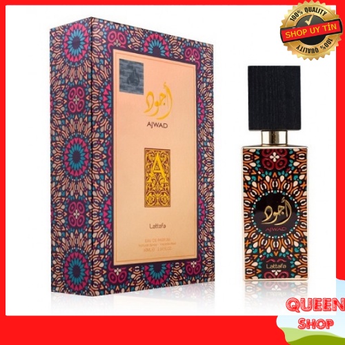 Nước Hoa Dubai Nội Địa Dubai Ajwad Unisex -60ml- Thanh Lịch, Ấm Áp Và Mềm Mại