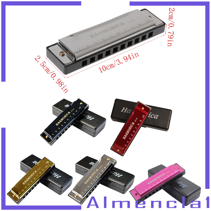 Kèn Harmonica 10 Lỗ Amencla1