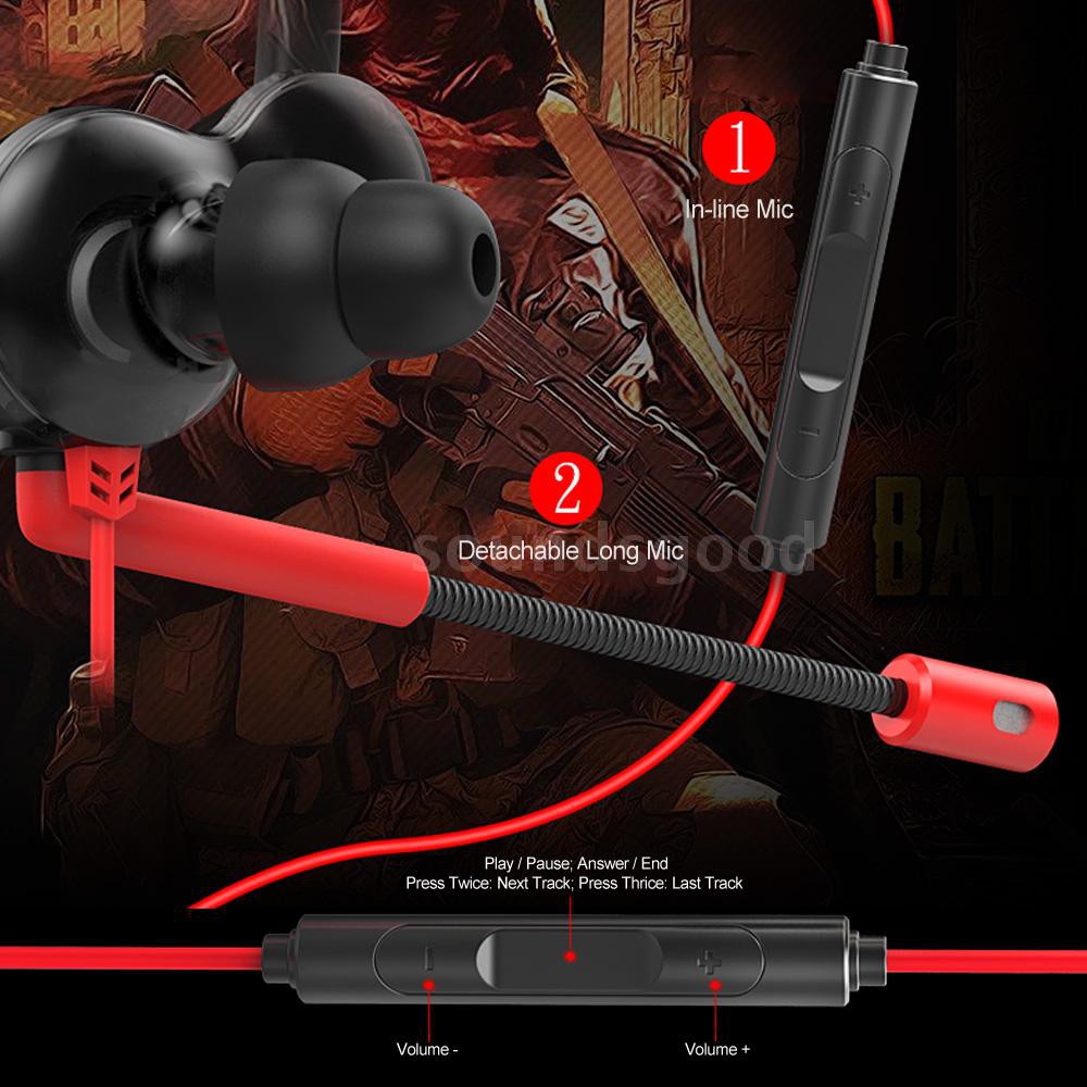 Tai Nghe V6 Có Dây Chuẩn 3.5mm | BigBuy360 - bigbuy360.vn