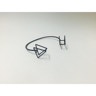 3D Triangle Bracelet