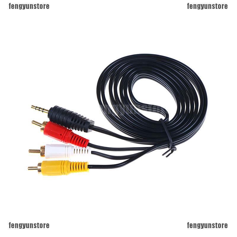 Dây cáp âm thanh / Video / AV chuyển đổi cổng 3.5mm sang 3 cổng RCA