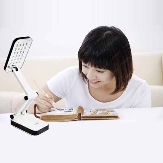 Đèn LED Sạc Để Bàn Gấp Gọn 24 Bóng cao cấp