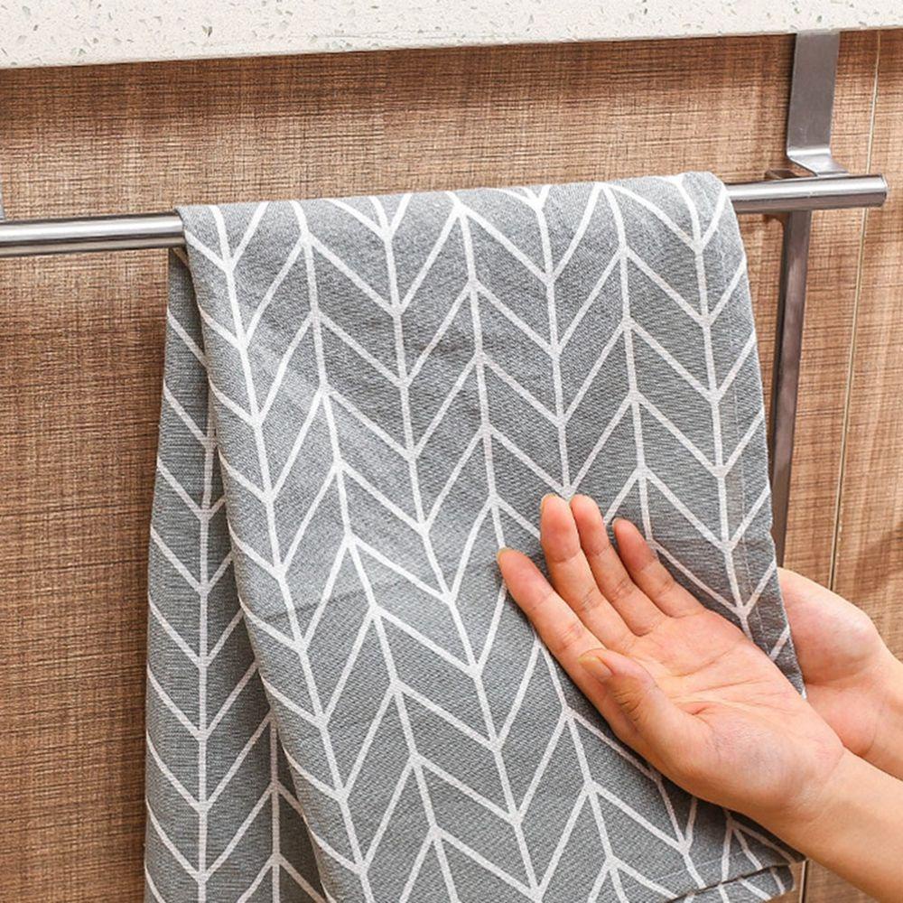 Giá Treo Khăn Bằng Thép Không Gỉ Tiện Dụng Cho Nhà Tắm / Nhà Vệ Sinh