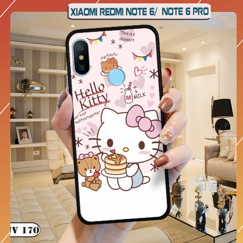Ốp nhám viền dẻo cho điện thoại Xiaomi Redmi Note 6/ Note 6 Pro