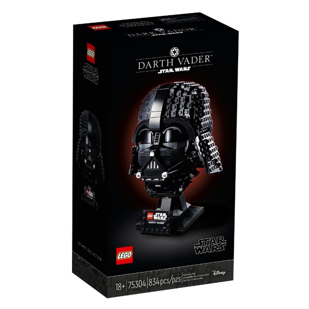 Lego HaHa - Lego Star Wars - Darth Vader Helmet - Nón nhân vật Darth Vader - 75304