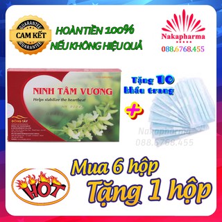 ✅ [KÈM QUÀ] Ninh Tâm Vương – Giảm hồi hộp, tim đập nhanh, tăng cường tuần hoàn máu, ngừa bệnh mạch vành